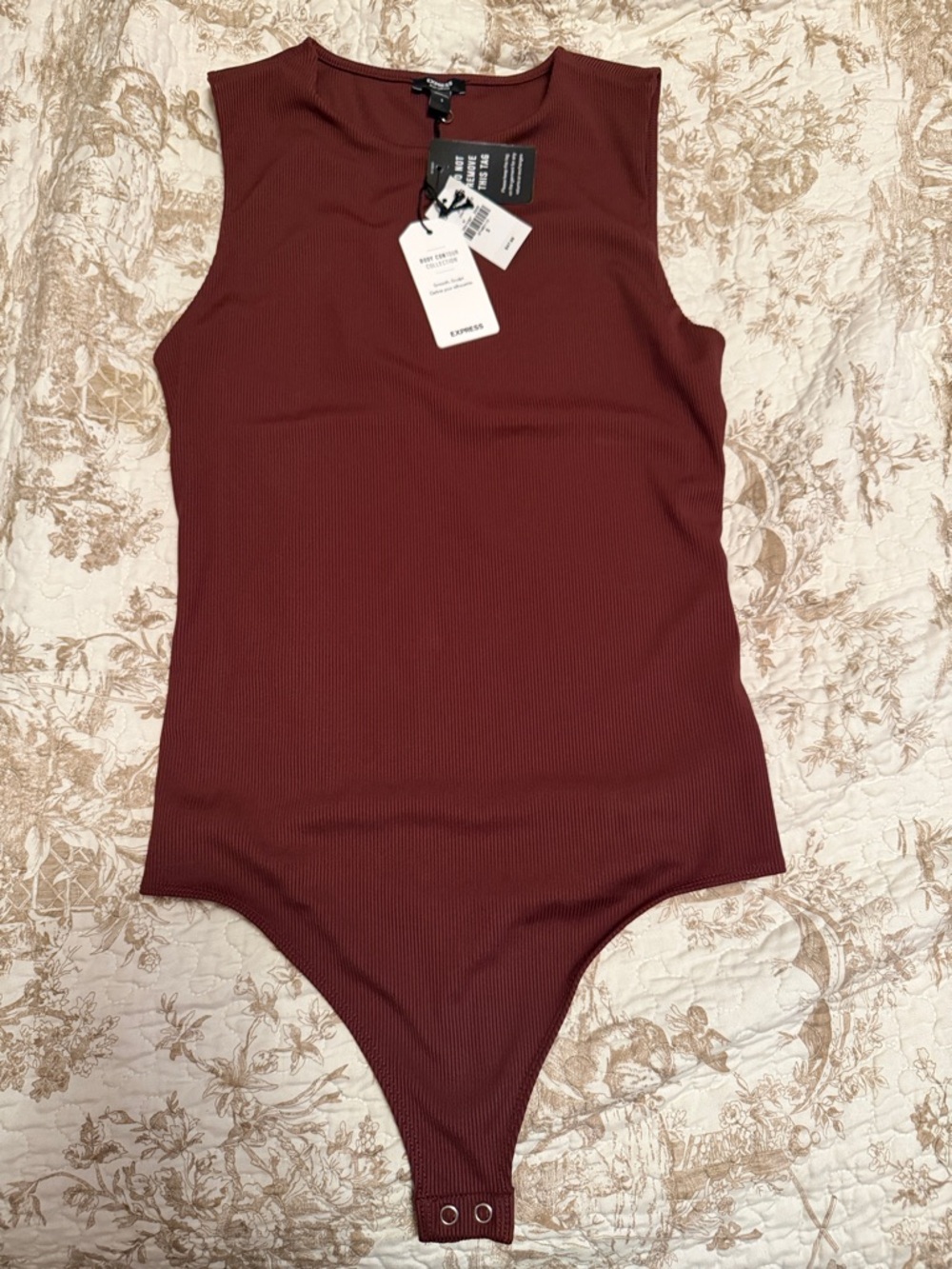 NWT Express ribbed high neck bodysuit
